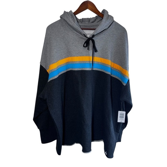 Torrid Everyday Fleece Colorblock Active Hoodie Size 3x NWT Brand New - Picture 2 of 10
